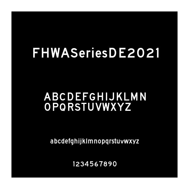 FHWASeriesDE2021