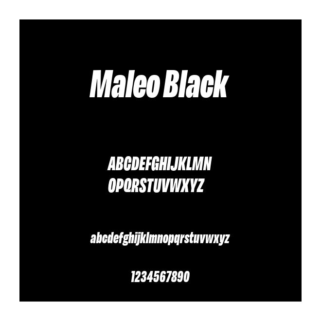Maleo Black