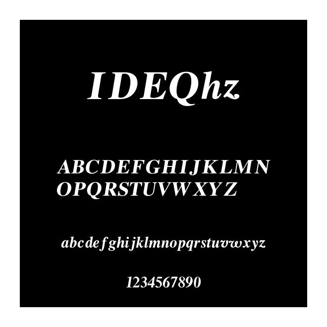 IDEQhz