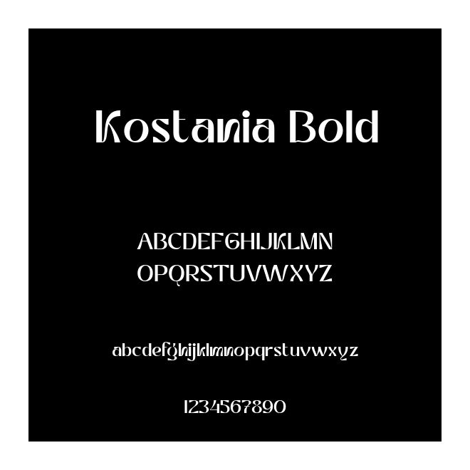 Kostania Bold