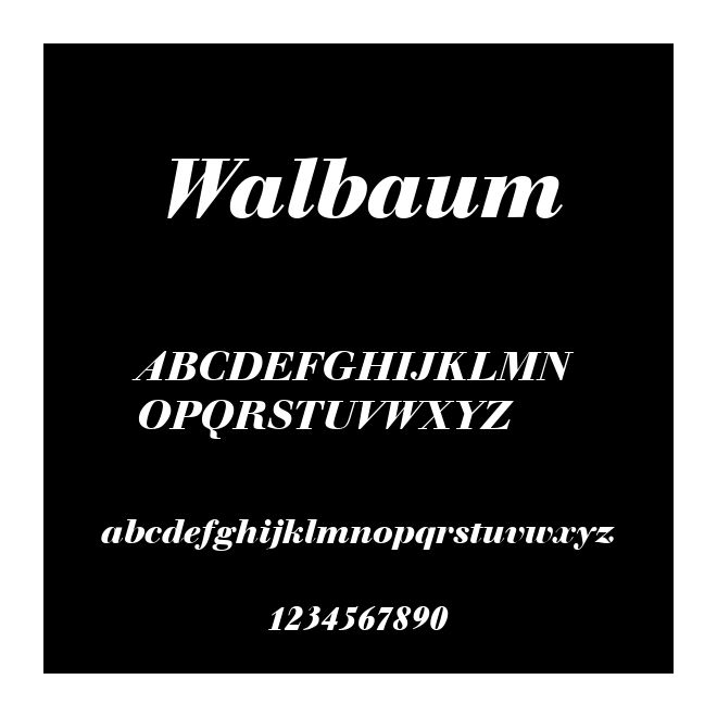 Walbaum