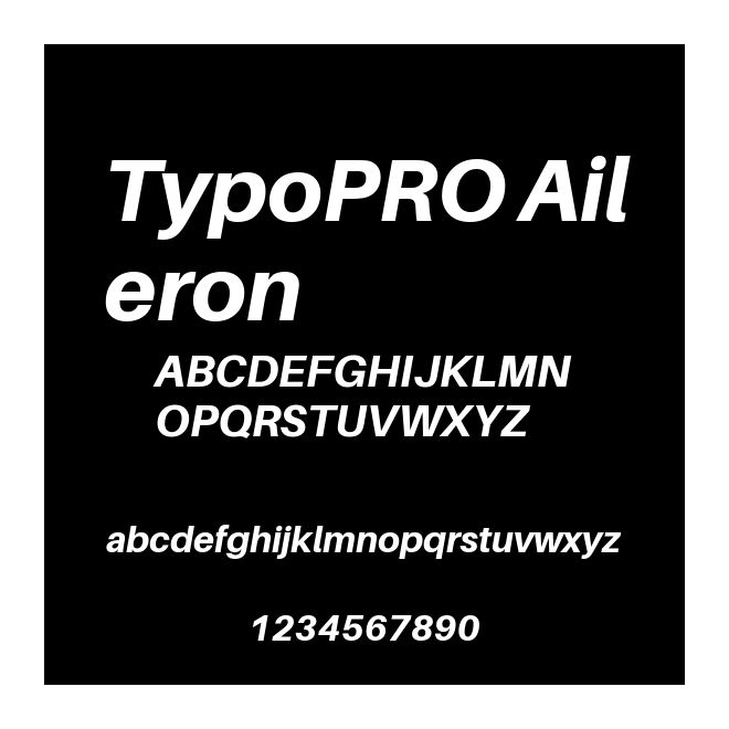 TypoPRO Aileron