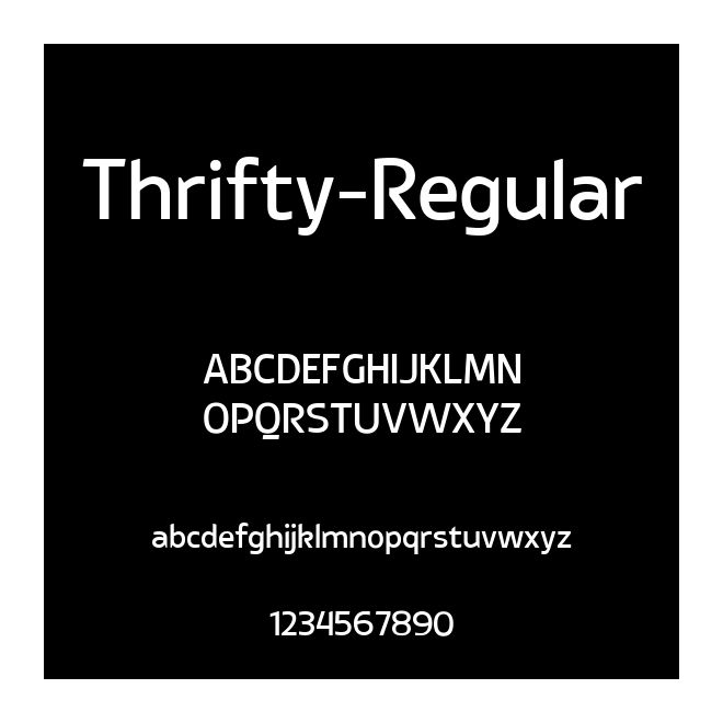 Thrifty-Regular
