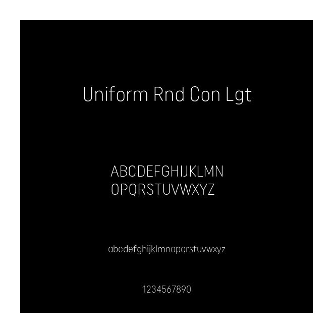Uniform Rnd Con Lgt