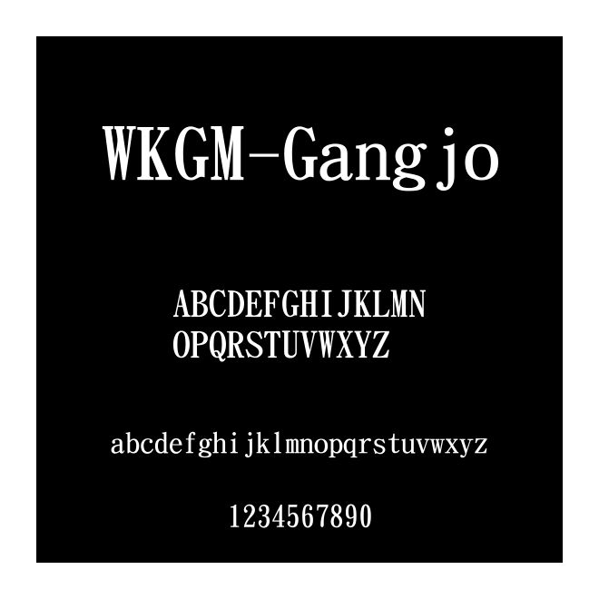 WKGM-Gangjo