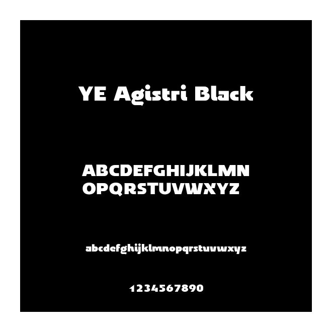 YE Agistri Black