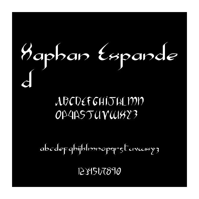 Xaphan Expanded