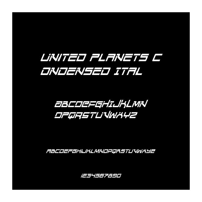 United Planets Condensed Ital