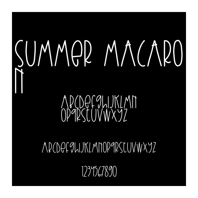 Summer Macaron