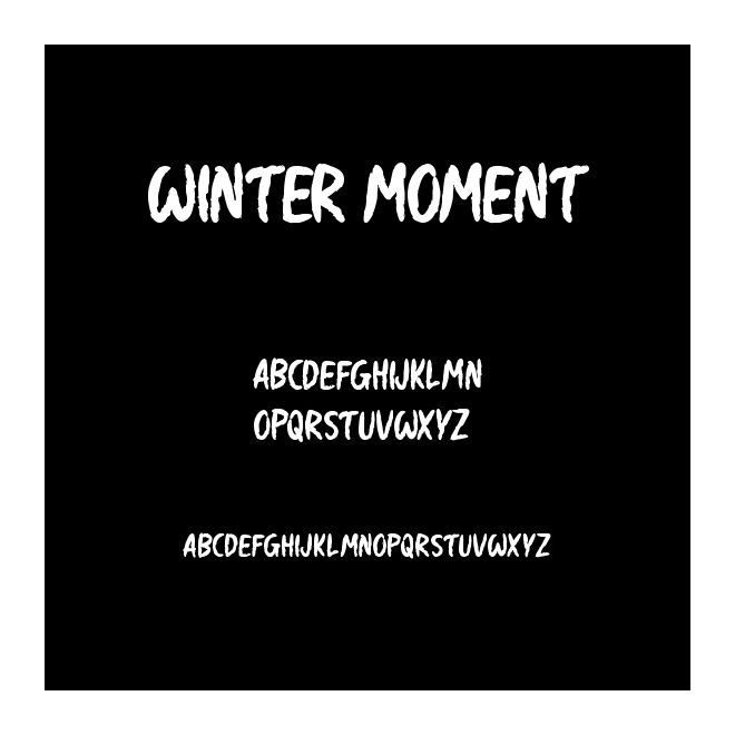 Winter Moment