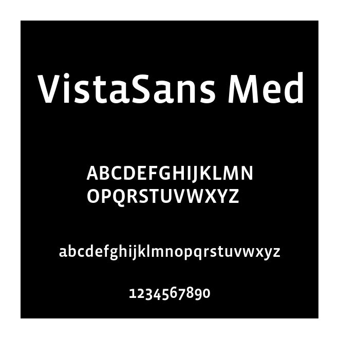 VistaSans Med