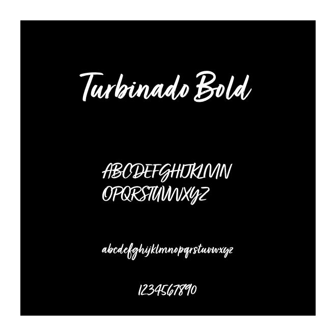 Turbinado Bold