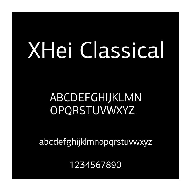 XHei Classical