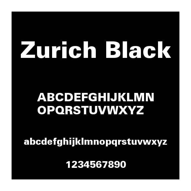 Zurich Black
