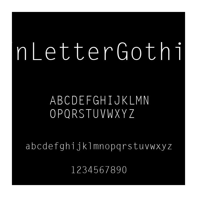 VnLetterGothic