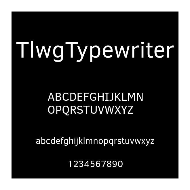 TlwgTypewriter
