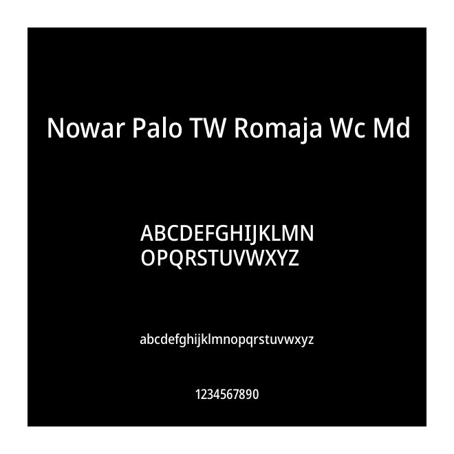 Nowar Palo TW Romaja Wc Md