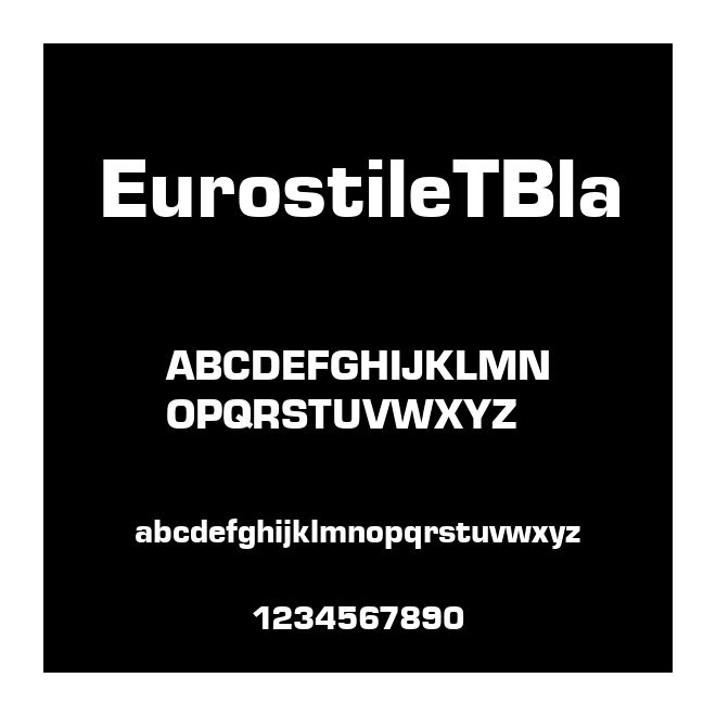 EurostileTBla