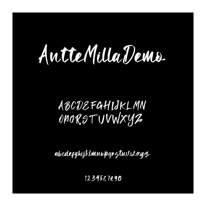 AntteMillaDemo