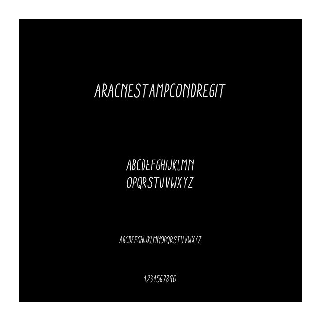 AracneStampCondRegIt