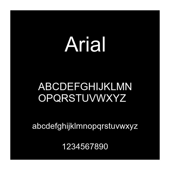 Arial