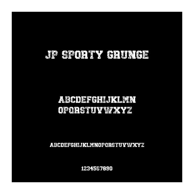JP Sporty Grunge