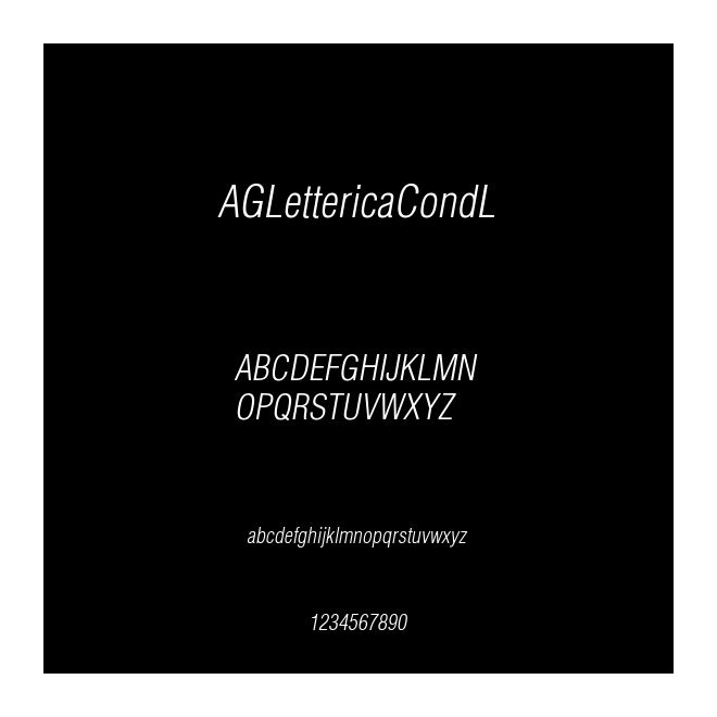 AGLettericaCondL
