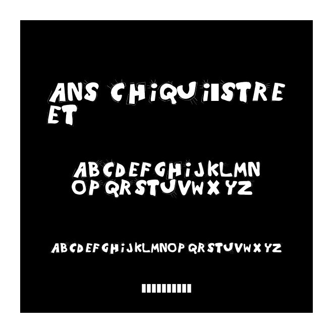 ANS chiqui-street