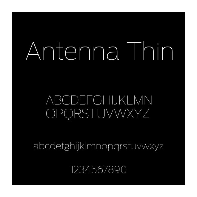 Antenna Thin