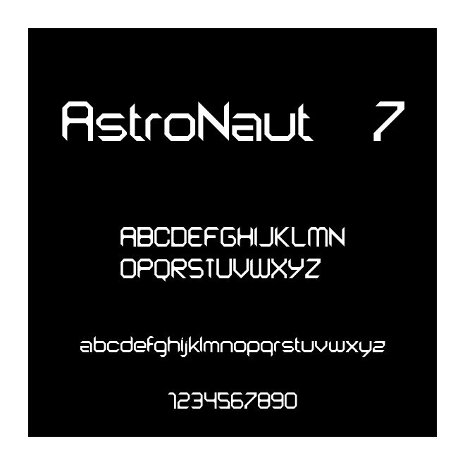 AstroNaut  7
