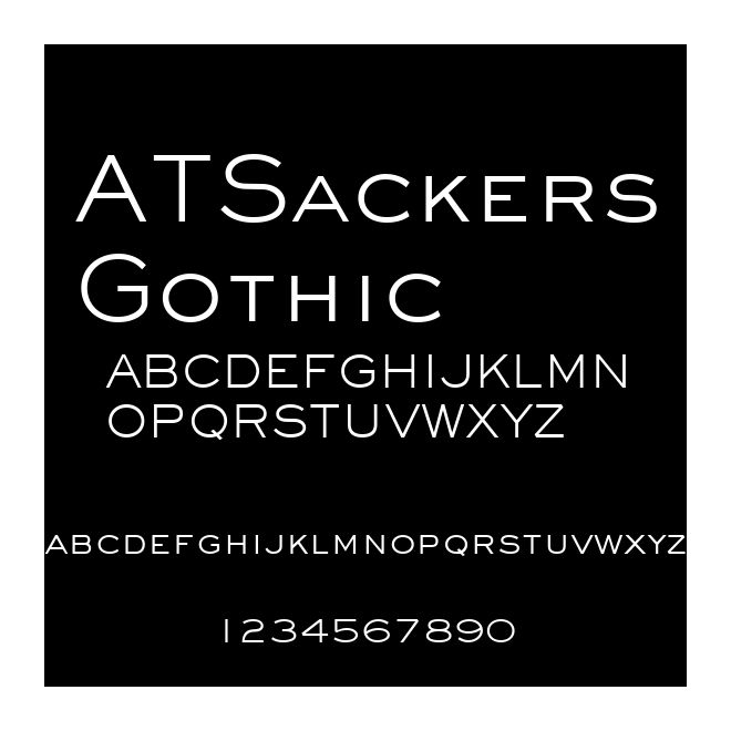 ATSackersGothic