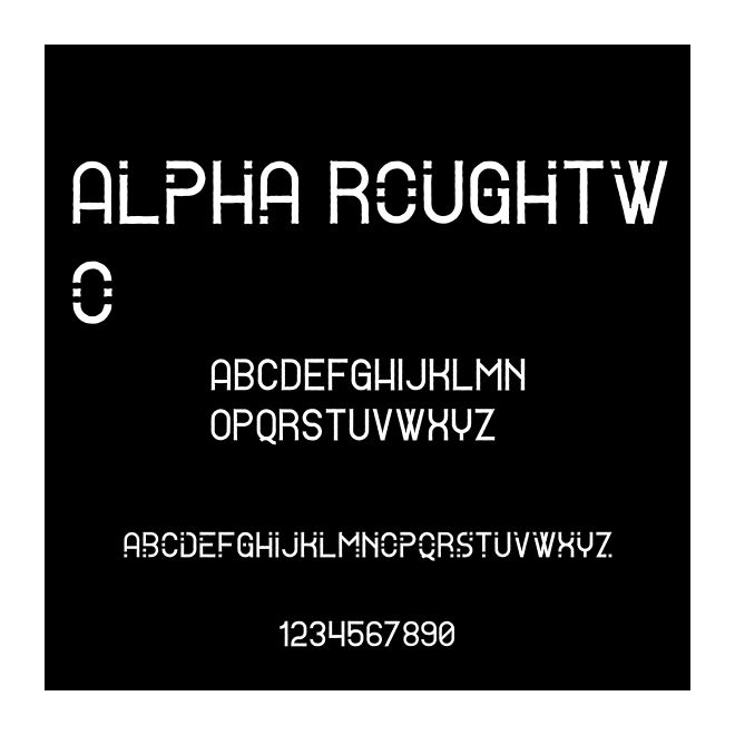 Alpha RoughTwo