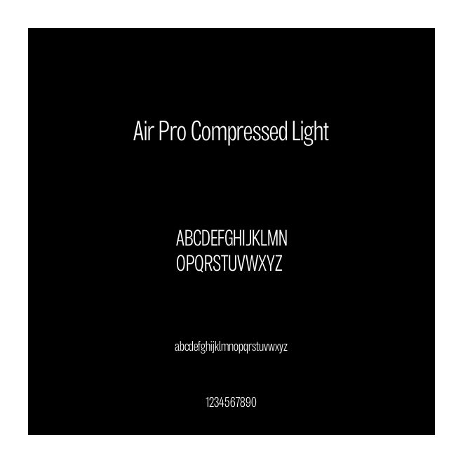 Air Pro Compressed Light