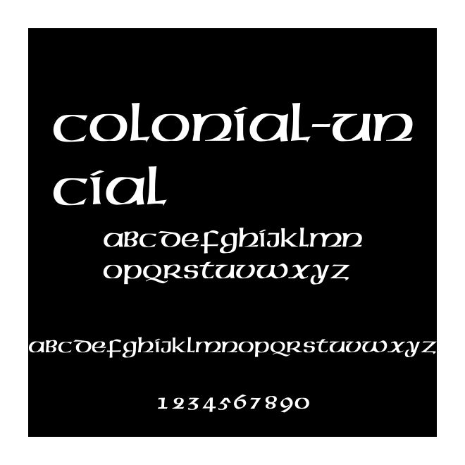 Colonial-Uncial