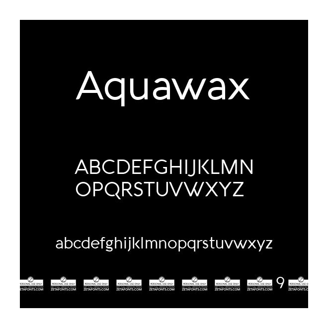 Aquawax