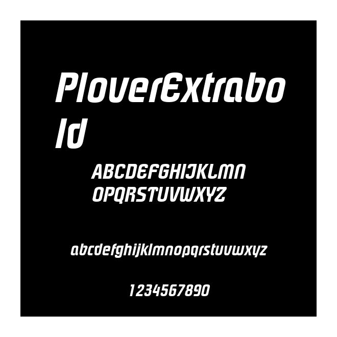 PloverExtrabold