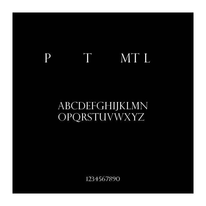 Perpetua Titling MT Light