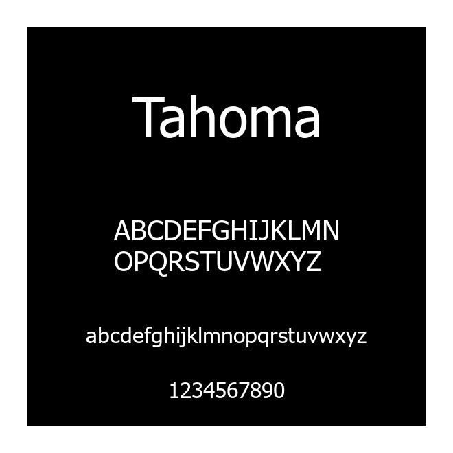 Tahoma