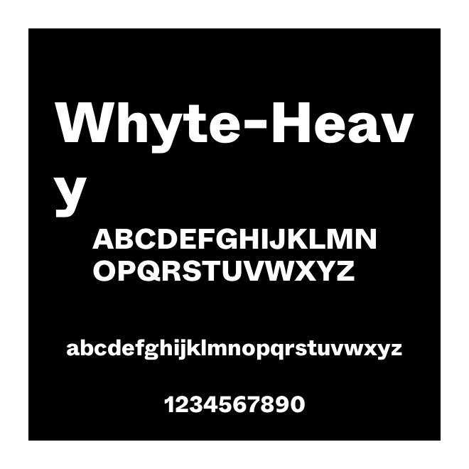 Whyte-Heavy