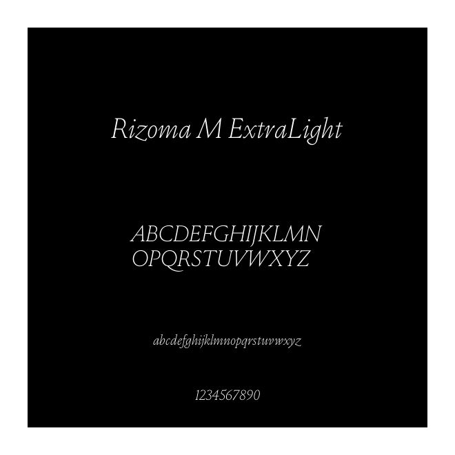 Rizoma M ExtraLight