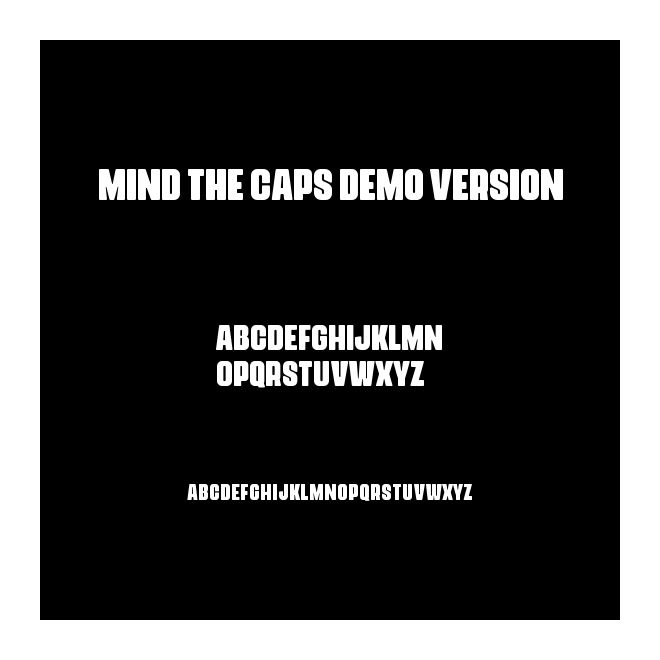 Mind The Caps DEMO VERSION