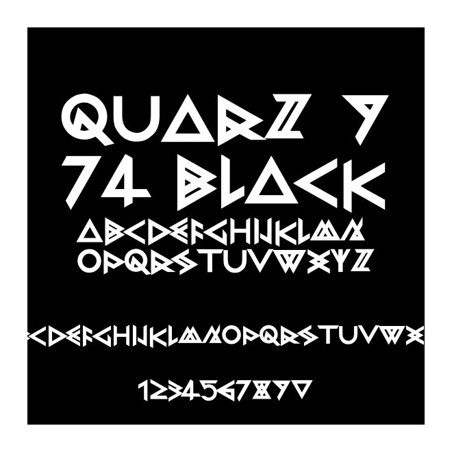 Quarz 974 Black