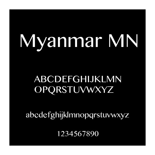 Myanmar MN