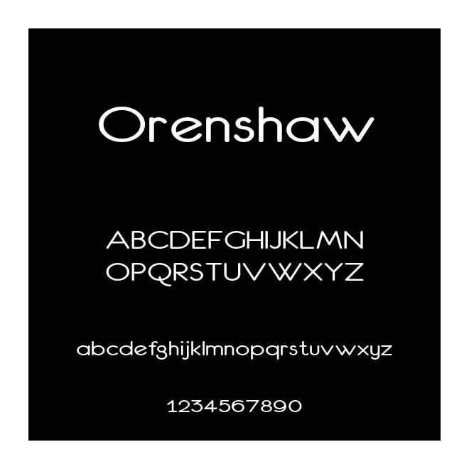Orenshaw