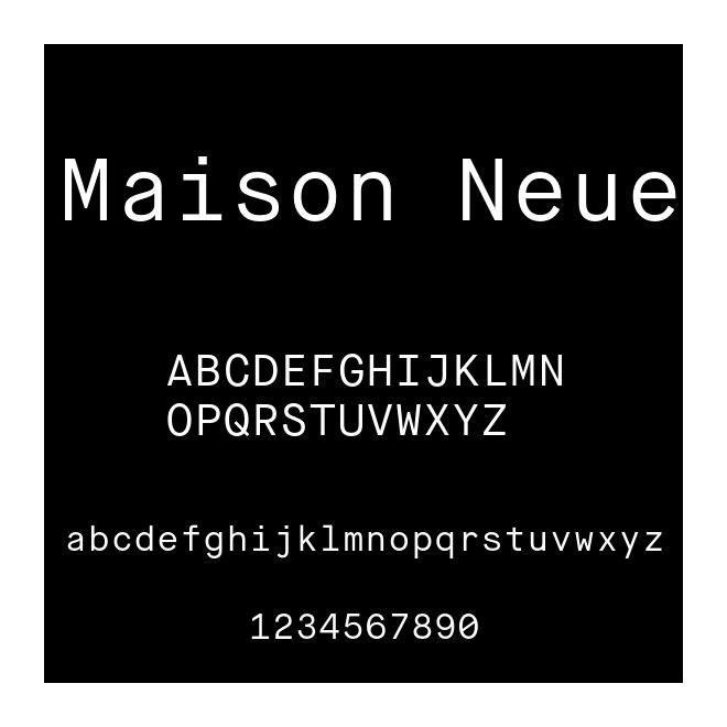 Maison Neue