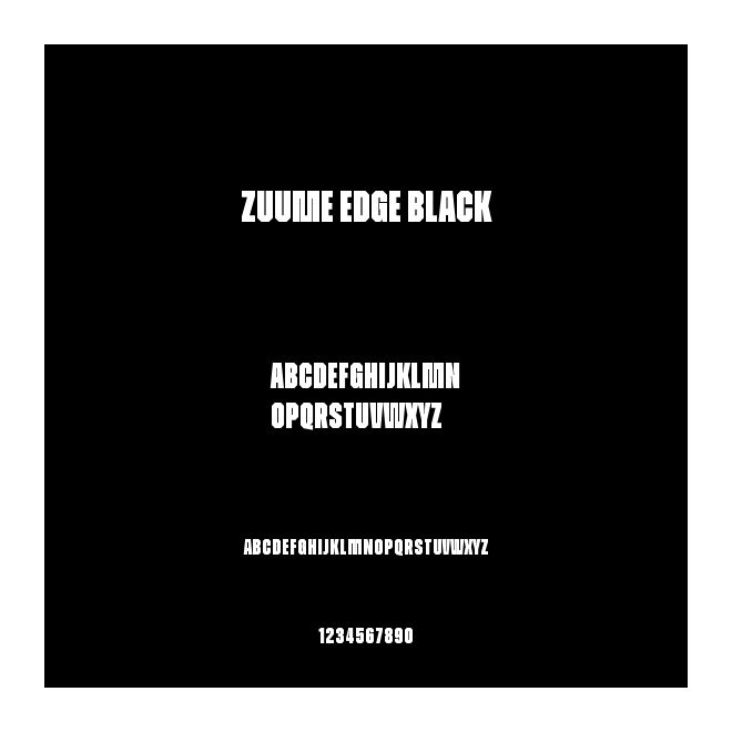 Zuume Edge Black
