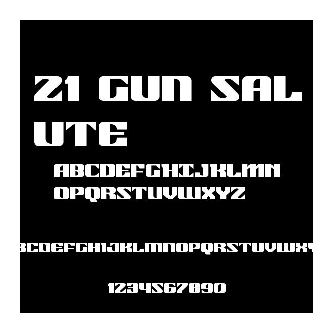21 Gun Salute
