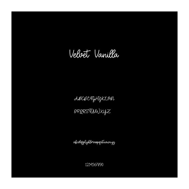 Velvet Vanilla