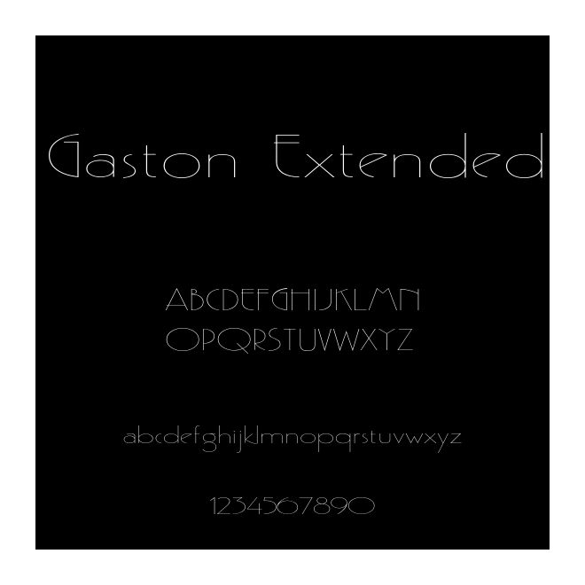 Gaston Extended