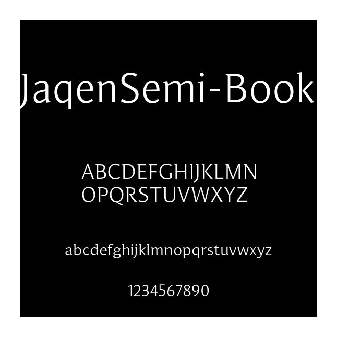 JaqenSemi-Book